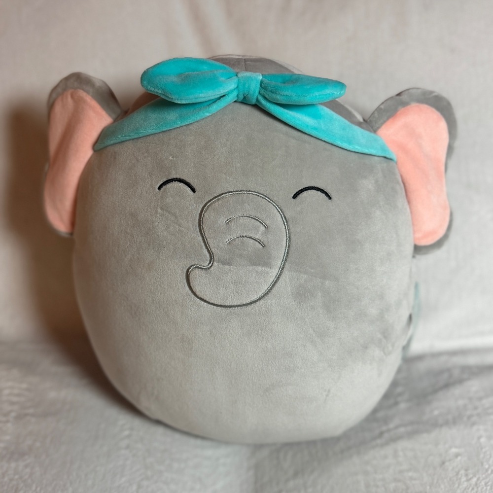 Squishmallow Mila the Elephant with Headband 13 Inch RARE Plush NEW Spring 2025